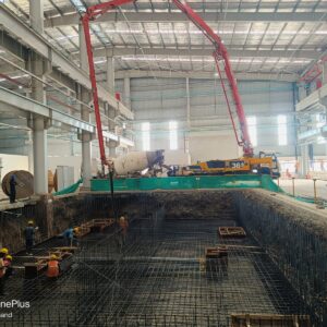 Heavy machines foundation